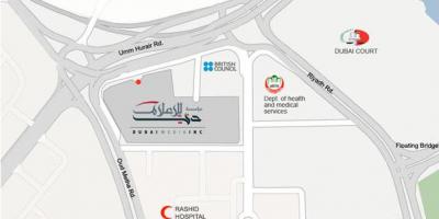 Rashid эмнэлэг Дубай байршил газрын зураг