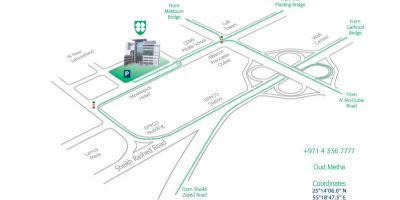 Газрын зураг нь Ану-ын эмнэлэг Дубай