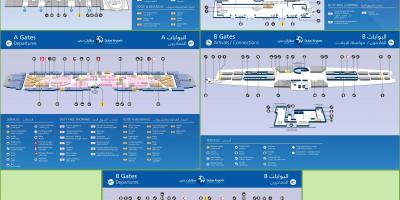 Дубай олон улсын нисэх онгоцны буудлын терминал 3 зураг
