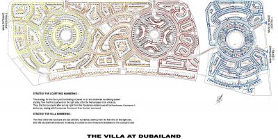 Вилла Дубай байршил газрын зураг