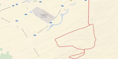 Аль Qudra мөчлөг зам байршлын зураг