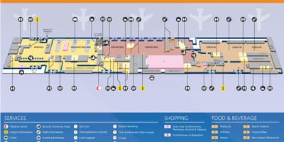 Дубай терминал 2 газрын зураг
