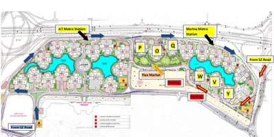 Дубай булаг, газрын зураг